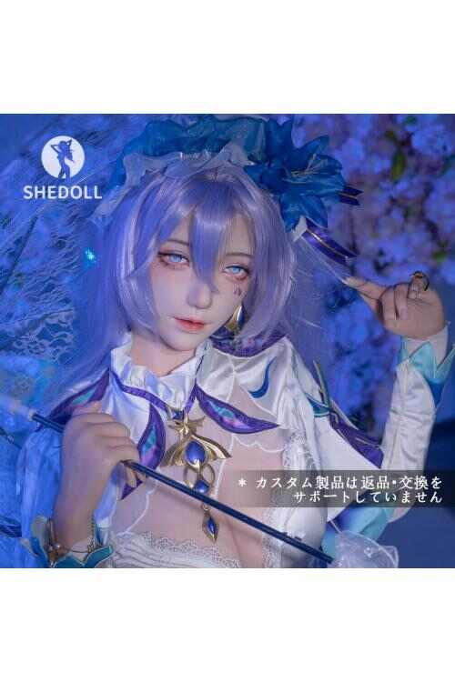 SHEDOLL 楚琳 163cm爆乳毒藥名媛坎特蕾拉 - 蕾絲洋裝緊貼蜜桃曲線×永久星紋紋身|支持全客製化